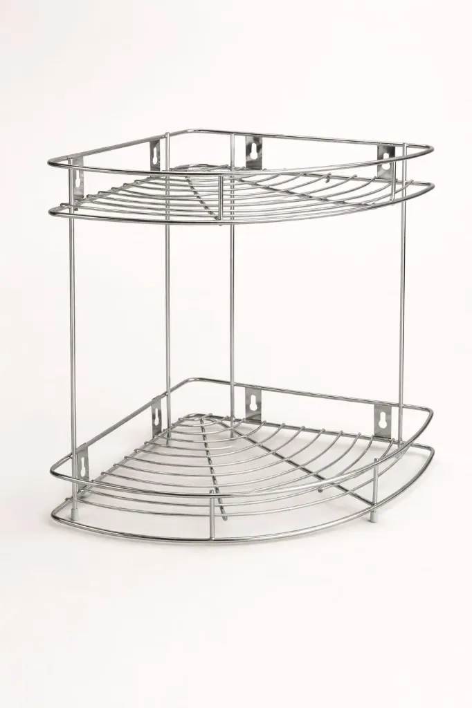 2-Tier Corner Rack (Wall Mount)