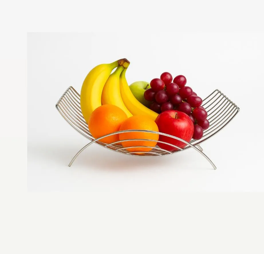 SS Arc Fruit Basket